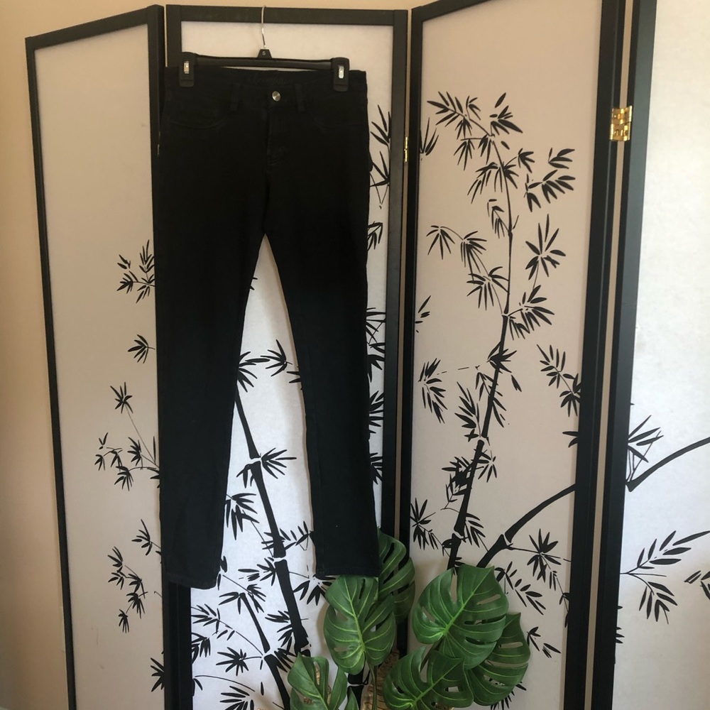 Vintage Wash Black Jeggings